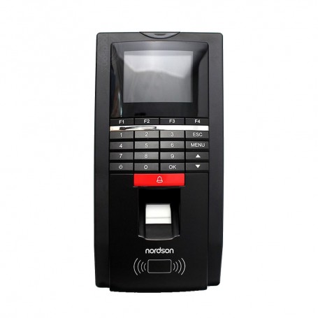 NordsonSistem pontaj cu cititor amprenta si card,cu LCD, FR-F16