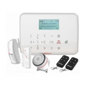 Wolf-GuardWolf-Guard YL-007MT1 Sistem de alarma wireless GSM cu ecran LCD si tastatura tactila