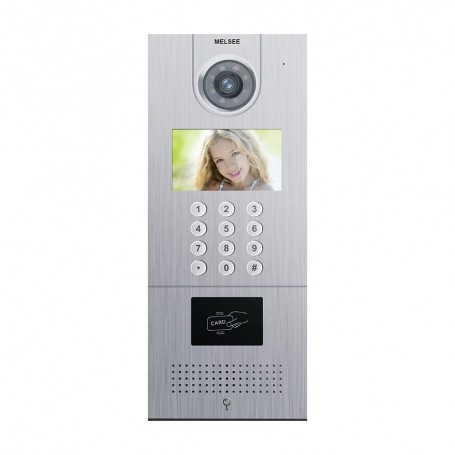 MelseePOST EXTERIOR VIDEOINTERFON TCP/IP 4.3” COD ACCES MELSEE MS301C-ID