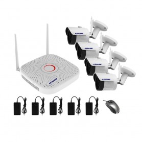 Sisteme de supraveghere Sistem supraveghere video Wifi 1080P 4 camere Eyecam Eyecam