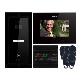 ELECTRAVideointerfon Electra Smart+ 7” pentru o familie montaj incastrat - negru