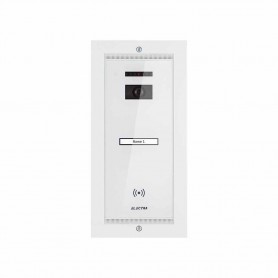 ELECTRAPanou video exterior Electra Smart incastrat alb
