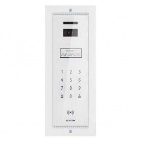 ELECTRAPanou video smart exterior Electra pentru blocuri incastrat alb