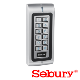 Terminal/Cititor de control acces cu cartele de proximitate si tastatura SEB-W1-B