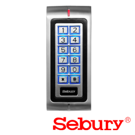 Controler cu cititor de proximitate incorporat si tastatura, pentru exterior SEB-K2