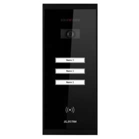 Panou exterior video SMART pentru 3 Familii - ELECTRA VPM.3SR02.ELB04