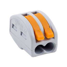 Conector derivatie tip WAGO 2 fire (10 buc.) W-412