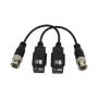 Video balun pasiv HD  (pret/set 2 buc.) - HIKVISION DS-1H18S-E