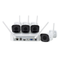 KIT WIFI 4 camere Bullet 2MP+ NVR - UNV KIT-2122F40W-4B