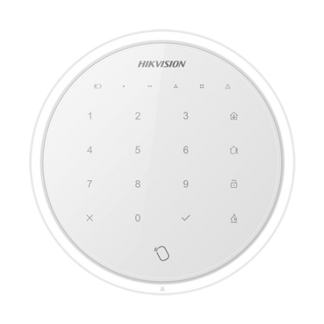 Tastatura wireless cu cititor card, 868 Mhz - HIKVISION DS-PKA-WLM-868-W