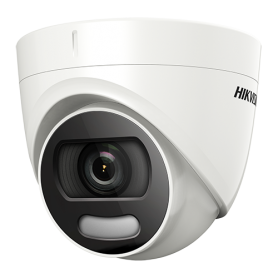 ColorVU - Camera AnalogHD 2MP, lentila 2.8mm, Lumina alba 20 m - HIKVISION DS-2CE72DFT-F28