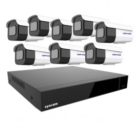 Sistem Supraveghere Video Exterior 8 Camere Starvis 40M 5MP
