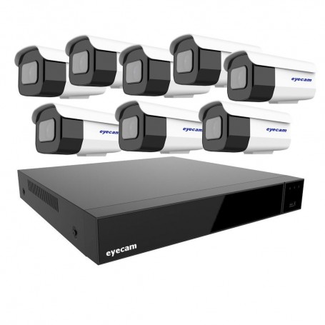 Sistem Supraveghere Video Exterior 8 Camere Starvis 40M 5MP