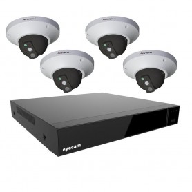 Sistem Supraveghere Video Interior 4 camere 15M 2MP