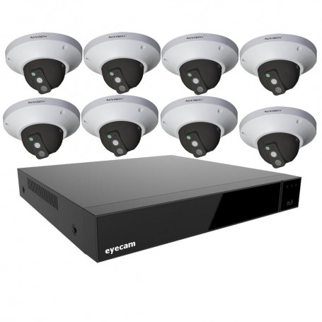 Sistem Supraveghere Video Interior 8 Camere 15M 2MP