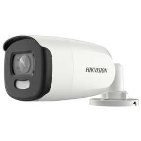 ColorVU - Camera AnalogHD 5MP, lentila 2.8mm, Lumina alba 40 m - HIKVISION DS-2CE12HFT-F28
