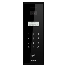 Panou exterior video SMART pentru blocuri REZIDENTIAL - ELECTRA VPM.BSR02.ELB0R