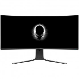 Monitor LED DELL Alienware, curved AW3420DW 34" gaming WQHD 3440x1440, 120Hz, G-Sync, 21:9, IPS, 1000:1, 178/178, 2ms, 350 cd/m2