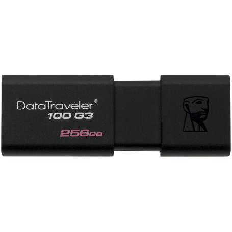 Kingston 256GB USB 3.0 DataTraveler 100 G3 (130MB/s read)  EAN: 740617281460