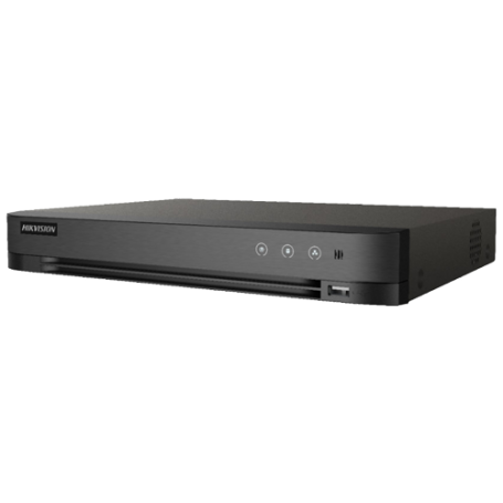 DVR AcuSense 8 ch. video 8MP, Analiza video, AUDIO HDTVI 'over coaxial' - HIKVISION iDS-7208HUHI-M1-S