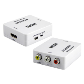 Convertor activ - HDMI la semnal AV/CVBS HDMI-AV