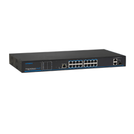 Switch 16 porturi PoE+, 2 porturi uplink - UTEPO UTP1-SW16-TP300