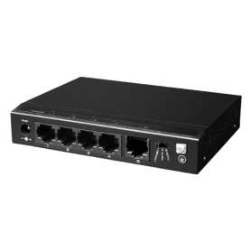 Switch 4 porturi PoE+, 1 port uplink - UTEPO SF5P-HM