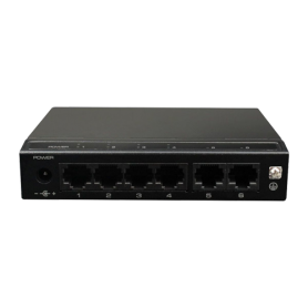 Switch 4 porturi PoE+, 2 porturi uplink - UTEPO SF6P-HM