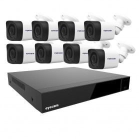Sistem Supraveghere Exterior 8 Camere Bullet 5MP