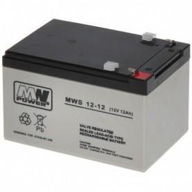 ACUMULATOR 12AH/12V MW POWER