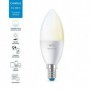 BEC LED PHILIPS WiZ WHITES C37  E14 4.9W