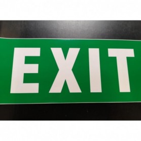 STICKER AUTOCOLANT EXIT 345x115