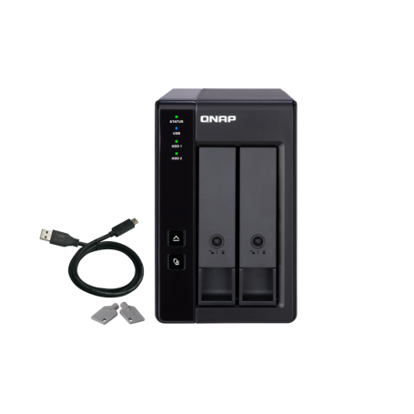 RAID USB QNAP TR-002 2BAY SATA TWR