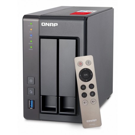 NAS QNAP 251+ 2BAY 2GHZ 2GB TWR SATA