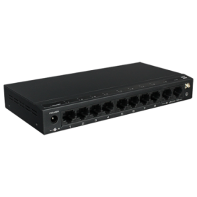 Switch 8 porturi PoE, 2 port uplink, 120W - UTEPO SF10P-FHM
