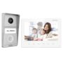 Kit videointerfon analogic 7inch, camera 2MP, conectare 2 fire - HIKVISION DS-KIS101-P(S)